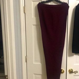 Burgundy St. John by Marie knit pants